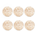 Sheepskin Print Coaster Set