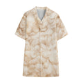 Sheepskin Print Cotton Hawaiian Shirt