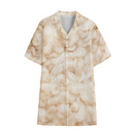 Sheepskin Print Cotton Hawaiian Shirt
