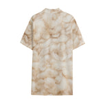 Sheepskin Print Cotton Hawaiian Shirt