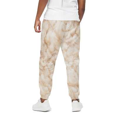 Sheepskin Print Cotton Pants