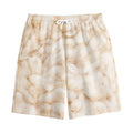 Sheepskin Print Cotton Shorts