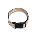 Sheepskin Print Dog Collar