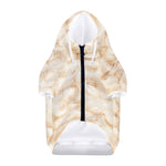 Sheepskin Print Dog Zip Up Hoodie