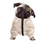 Sheepskin Print Dog Zip Up Jacket