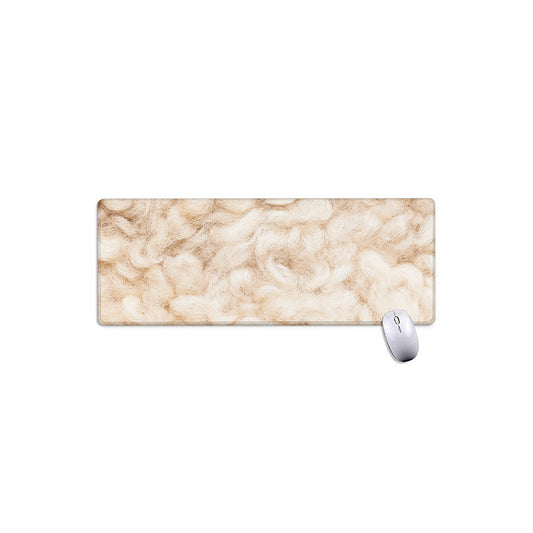 Sheepskin Print Extended Mouse Pad