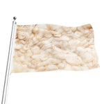 Sheepskin Print Flag