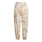 Sheepskin Print Fleece Lined Knit Pants