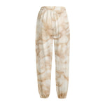 Sheepskin Print Fleece Lined Knit Pants