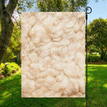 Sheepskin Print Garden Flag