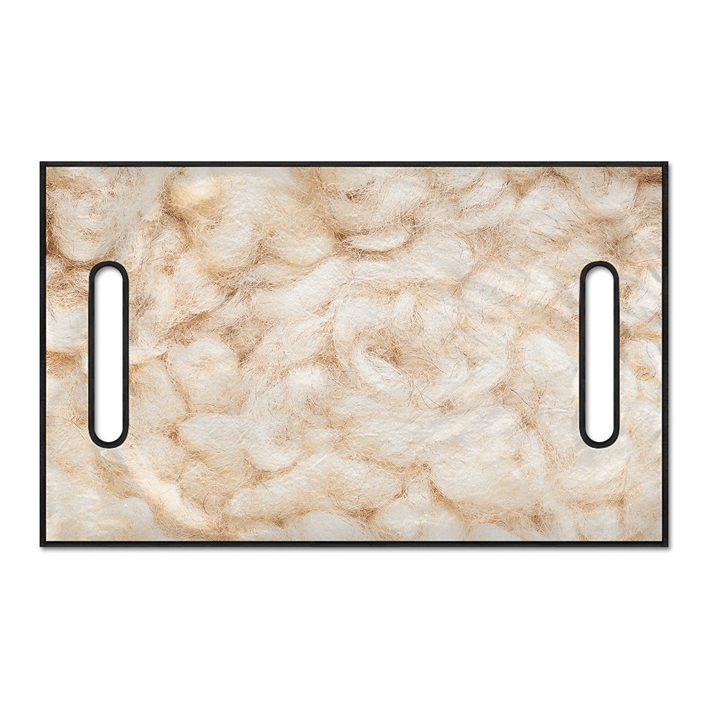 Sheepskin Print Golf Cart Seat Cover