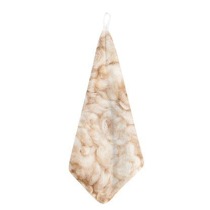 Sheepskin Print Hand Towel
