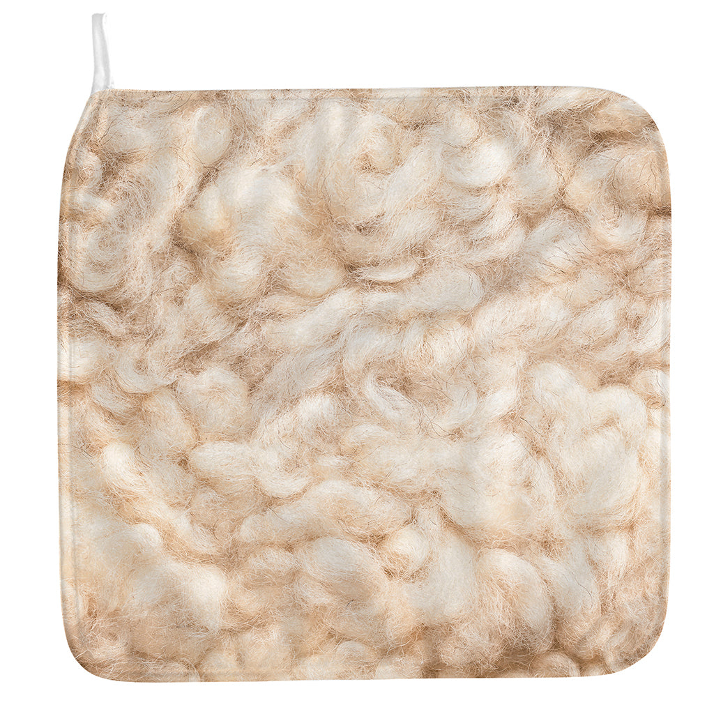 Sheepskin Print Hand Towel