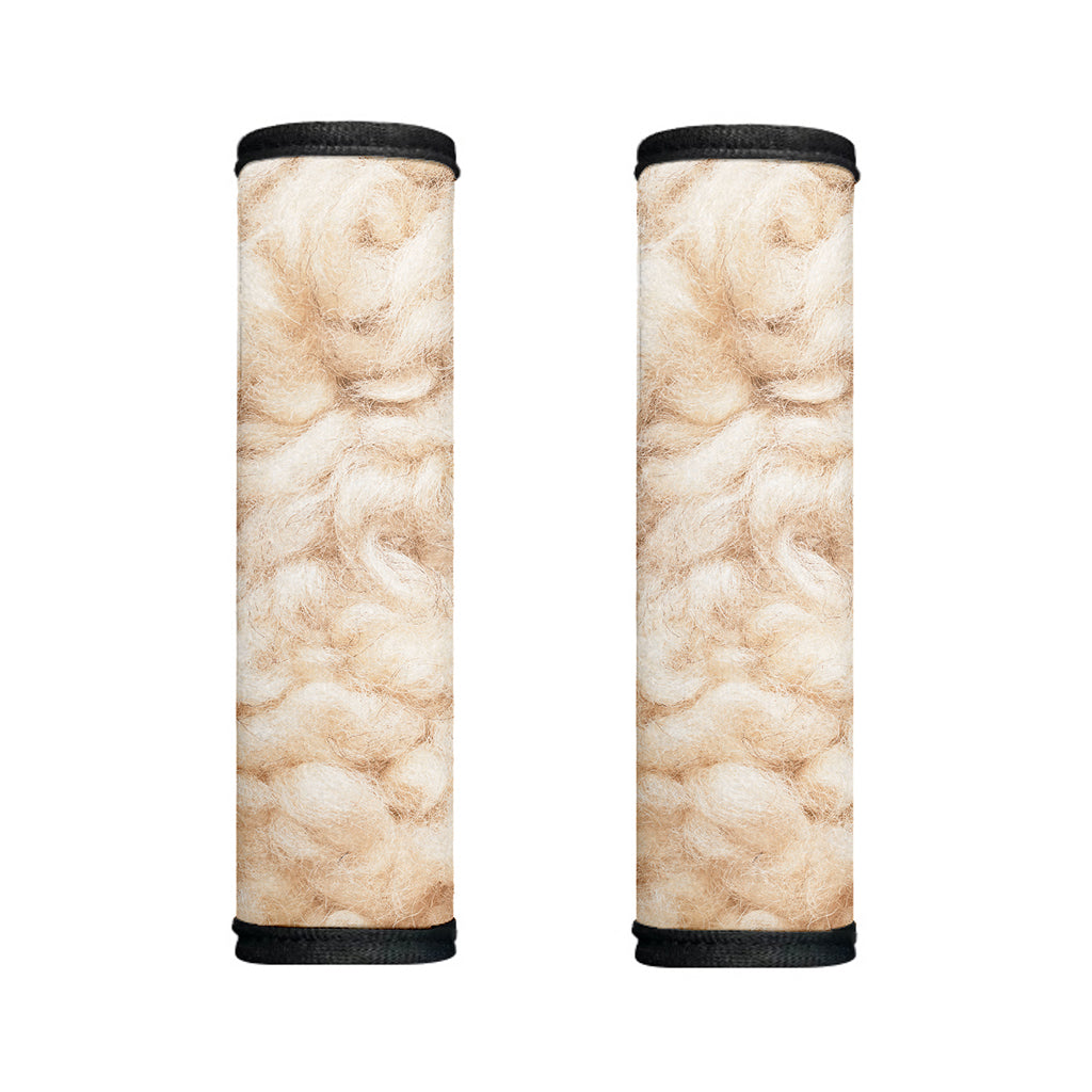 Sheepskin Print Handle Covers