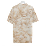 Sheepskin Print Hawaiian Shirt