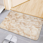 Sheepskin Print Indoor Door Mat