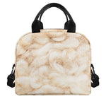 Sheepskin Print Insulated Lunch Bag