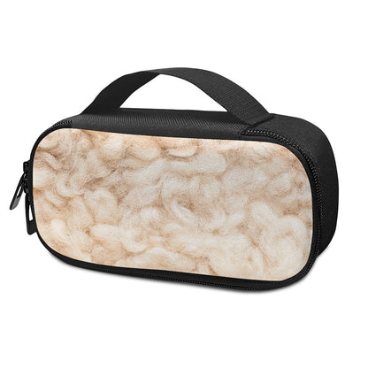 Sheepskin Print Insulin Cooler Travel Case