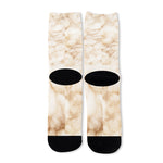 Sheepskin Print Long Socks