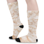 Sheepskin Print Long Socks