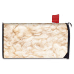 Sheepskin Print Mailbox Cover
