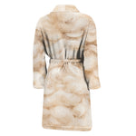 Sheepskin Print Men's Bathrobe