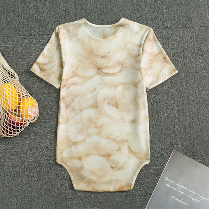 Sheepskin Print Men's Bodysuit