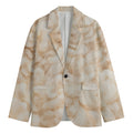 Sheepskin Print Men's Cotton Blazer