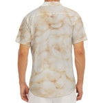Sheepskin Print Men's Deep V-Neck Shirt