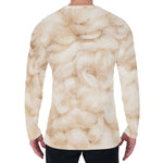 Sheepskin Print Men's Long Sleeve T-Shirt