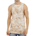 Sheepskin Print Men's Muscle Tank Top