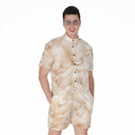 Sheepskin Print Men's Rompers