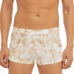 Sheepskin Print Men's Short Boxer Briefs