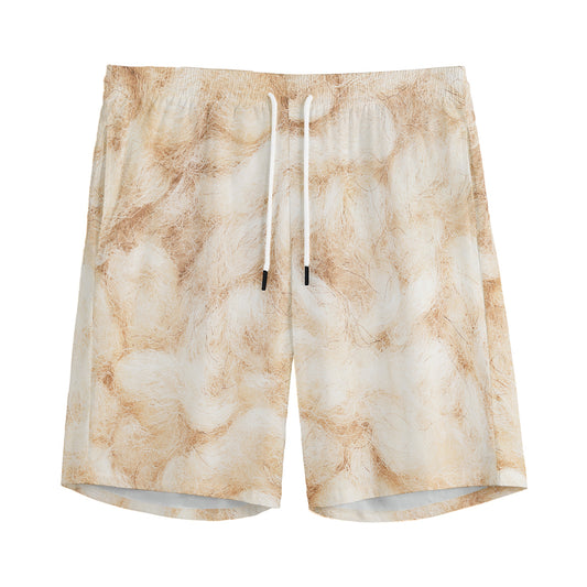 Sheepskin Print Men's Sports Shorts
