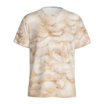 Sheepskin Print Men's Sports T-Shirt