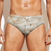 Sheepskin Print Men's Swim Briefs