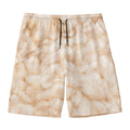 Sheepskin Print Men's Swim Trunks