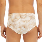 Sheepskin Print Men's Triangle Swim Briefs