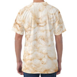 Sheepskin Print Men's Velvet T-Shirt