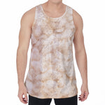 Sheepskin Print Men's Velvet Tank Top