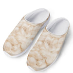 Sheepskin Print Mesh Casual Shoes