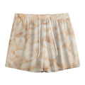 Sheepskin Print Mesh Shorts