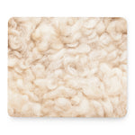 Sheepskin Print Mouse Pad