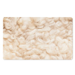 Sheepskin Print Polyester Doormat