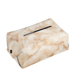 Sheepskin Print Rectangle Tissue Box Cover