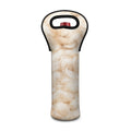 Sheepskin Print Single Neoprene Wine Tote