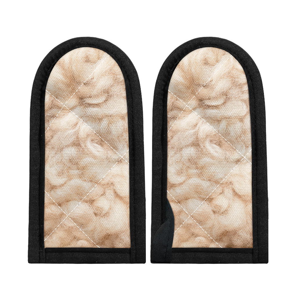 Sheepskin Print Skillet Handle Cover