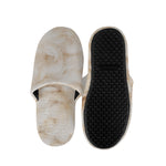 Sheepskin Print Slippers