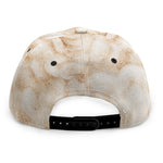 Sheepskin Print Snapback Cap