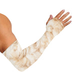 Sheepskin Print Sun Protection Arm Sleeves